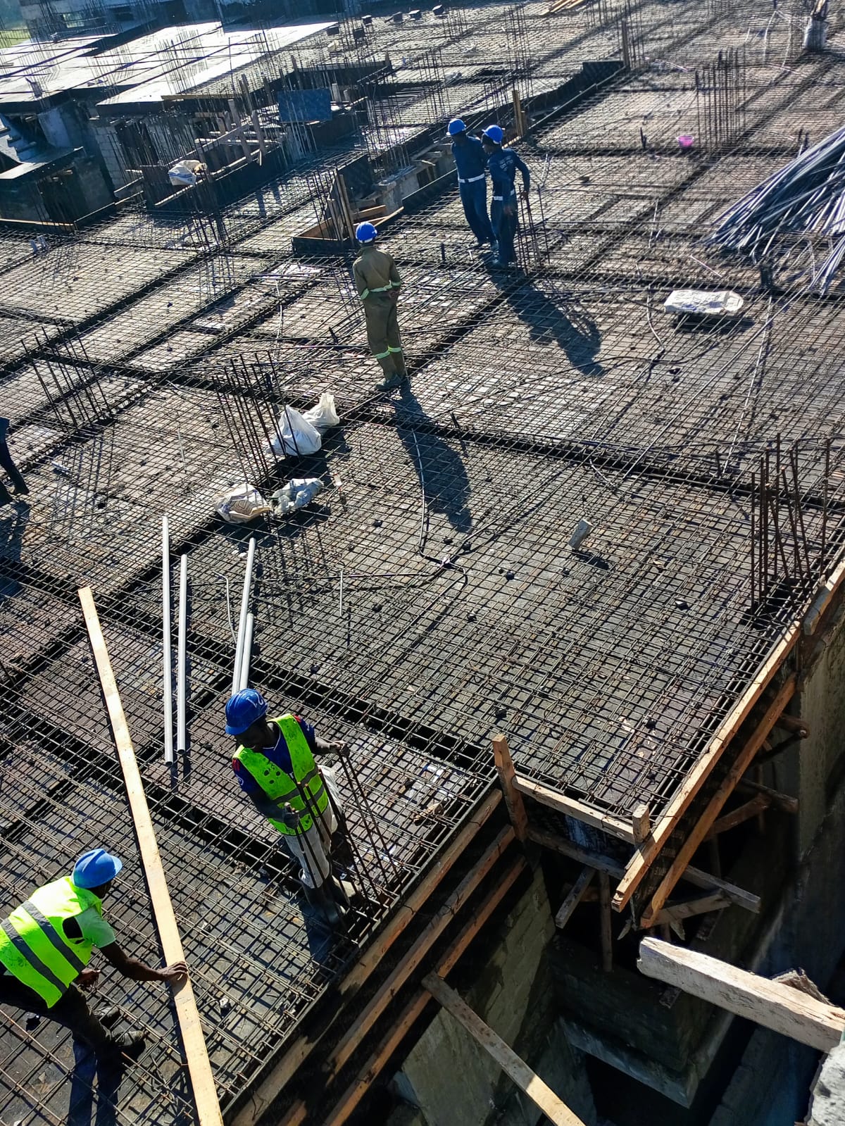Slab Reinforcement - Design & Build project in Kilifi Town by Prepegola Builders