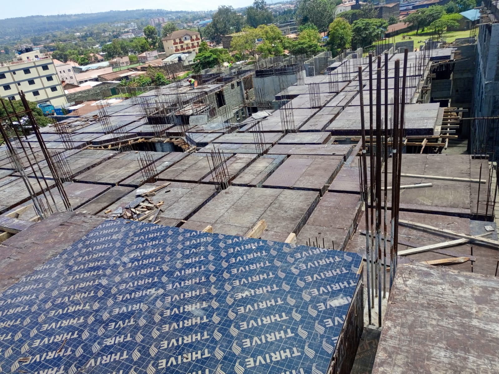 Roof Reinforcement - Roofing project in Nakuru Town by Prepegola Builders