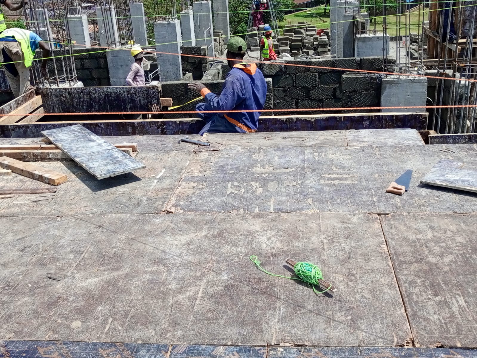 Flat Slab Roofing - Roofing project in Likoni, Mombasa by Prepegola Builders