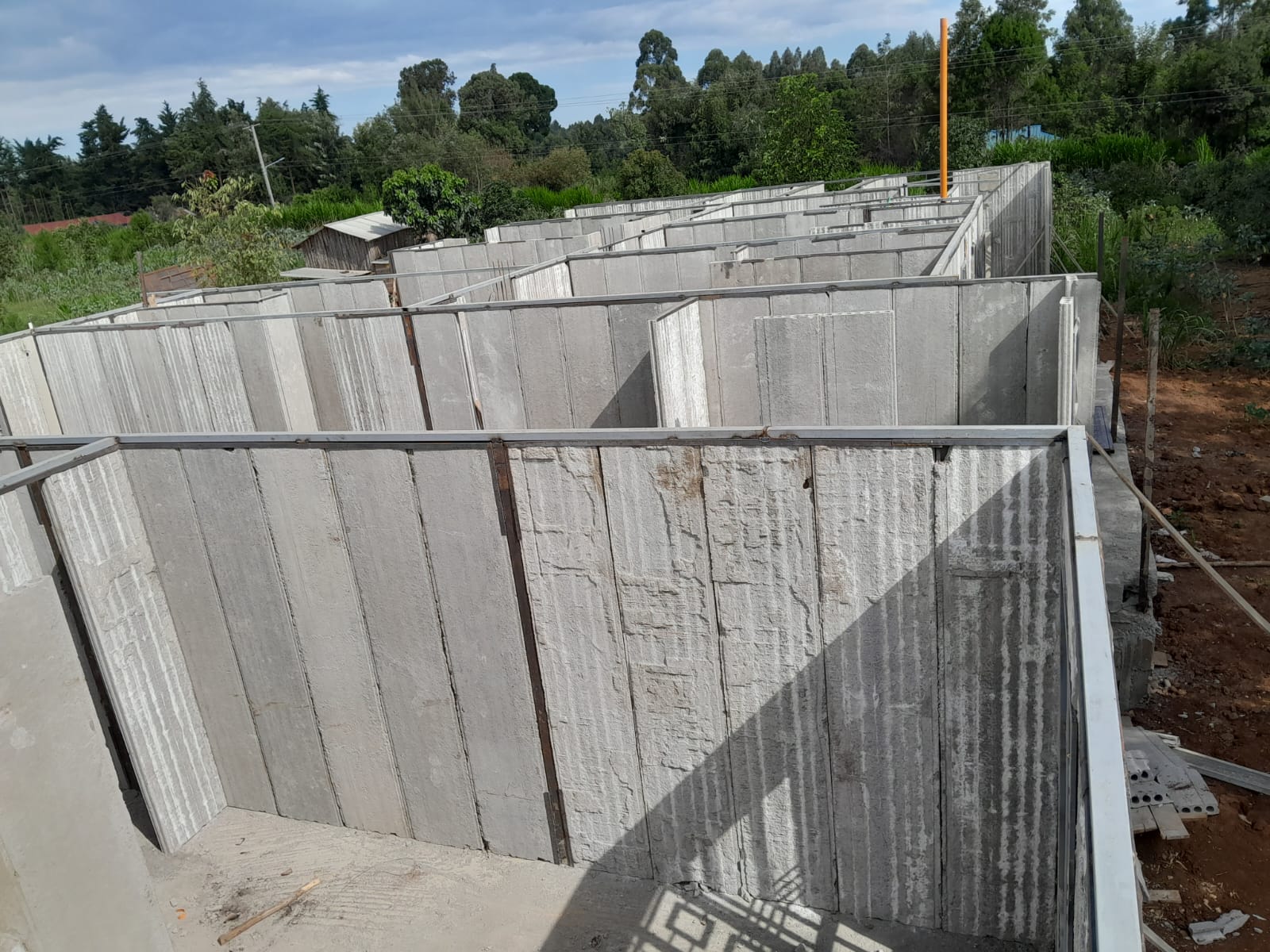 Block Wall Construction - Design & Build project in Watamu, Kilifi by Prepegola Builders